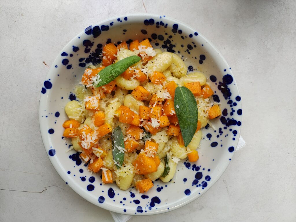 Gnocchi con zucca